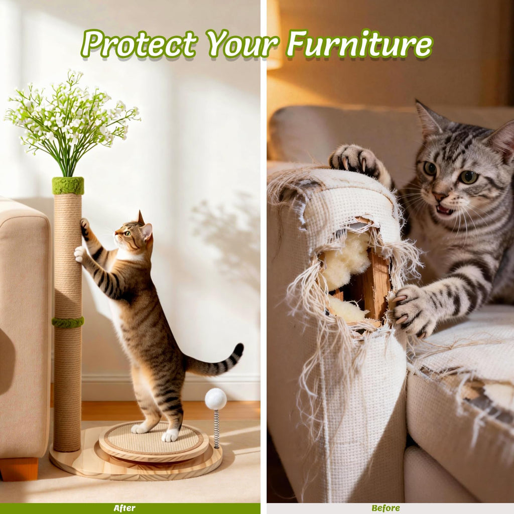 PurrBloom™ | Flower Scratching Post