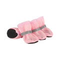 Small Dog Shoes Breathable Mesh Boots,Summer Breathable Dog Boots Nonslip Sole Paw Protector for Small Medium