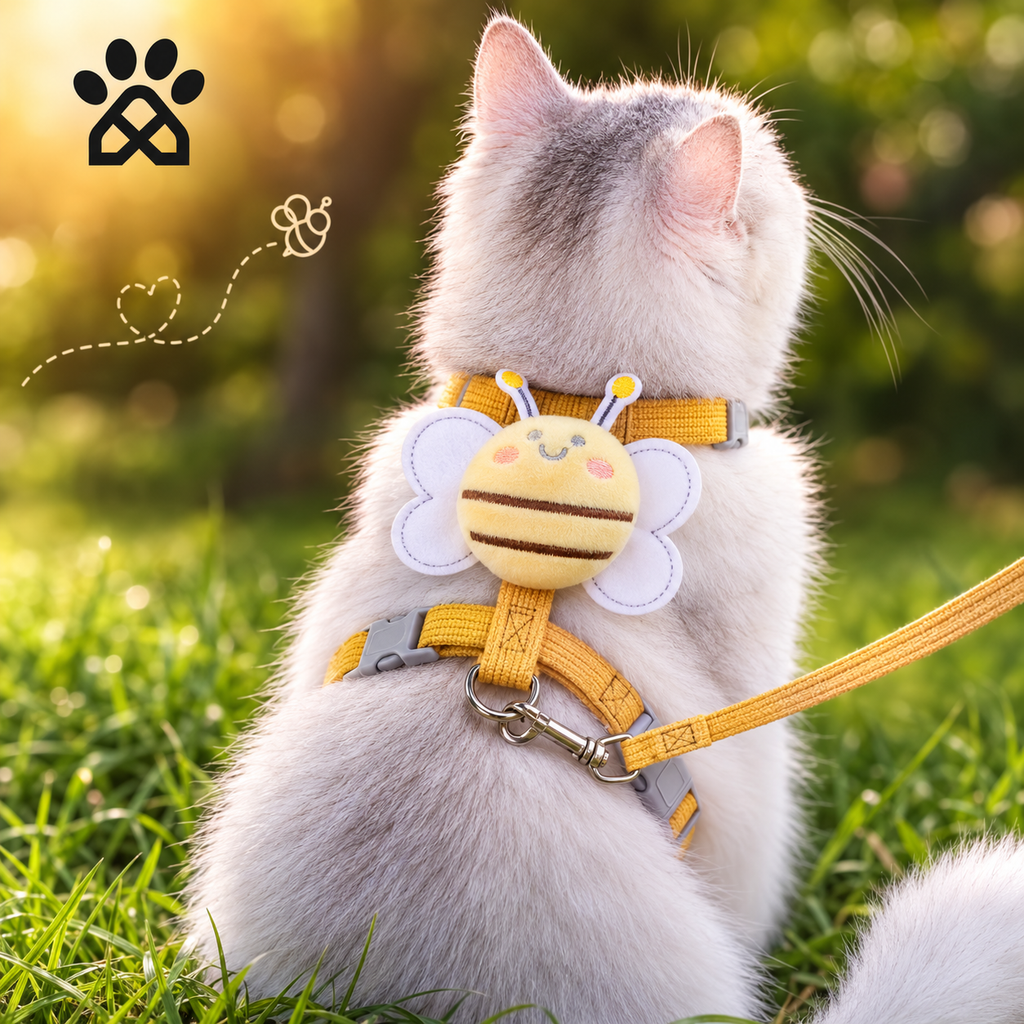BeeSafe™ | Cat Harness & Leash Set
