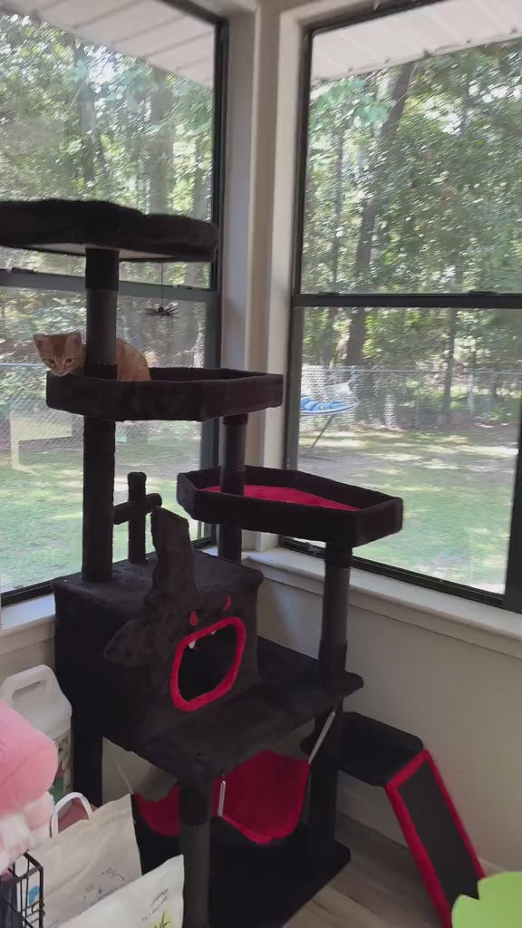 PurrCrypt™ | Gothic Cat Tree